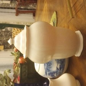 Tall white Biscuit Jar